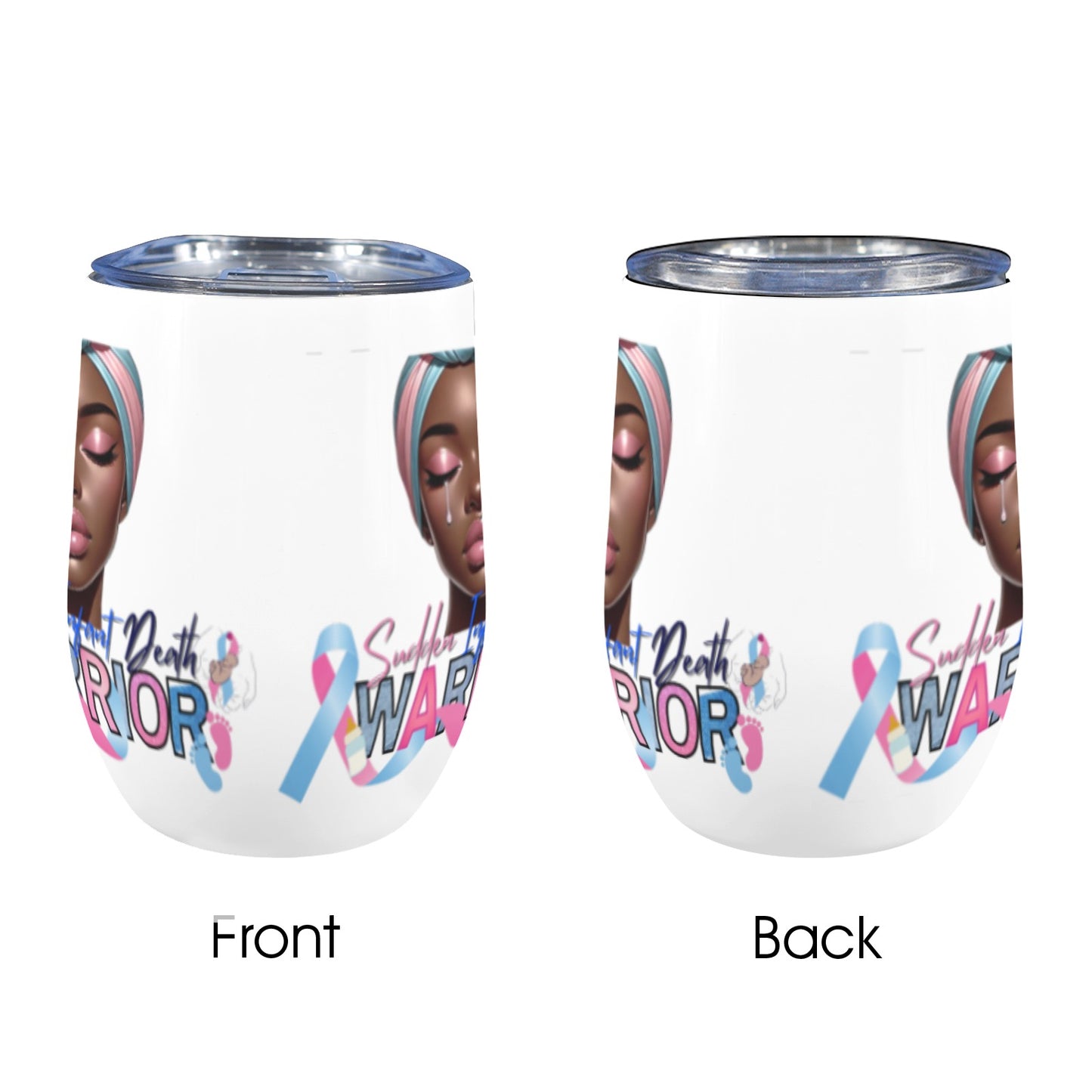 Awareness Month Wine Tumblers Series 4
