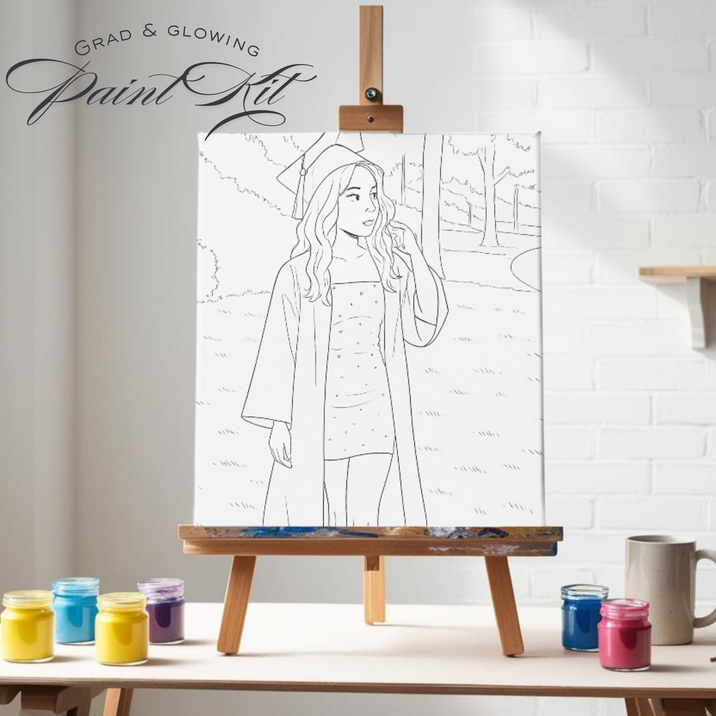 Grad & Glowing Selfie Paint Kit