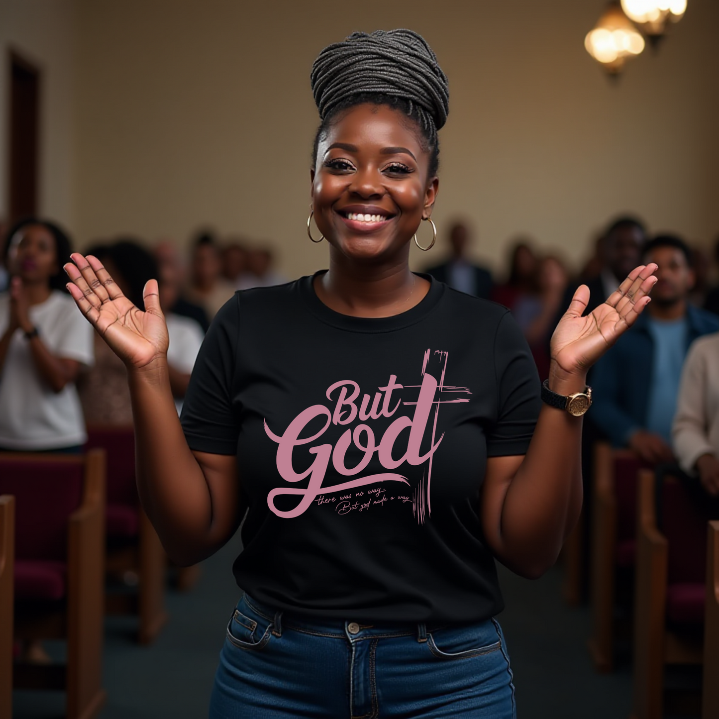 But God… There Was No Way, But God Made a Way T-shirt
