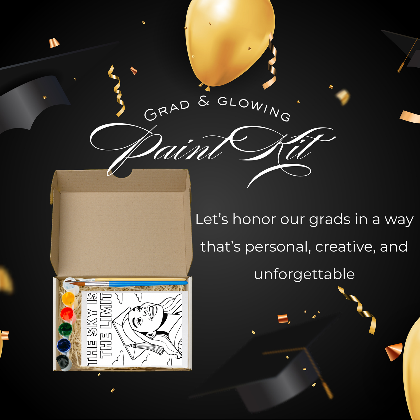 Grad & Glowing Selfie Paint Kit