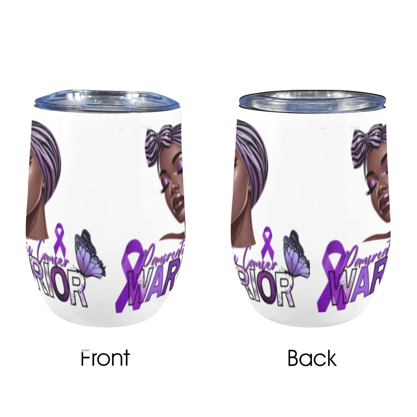 Awareness Month Wine Tumblers Series 4