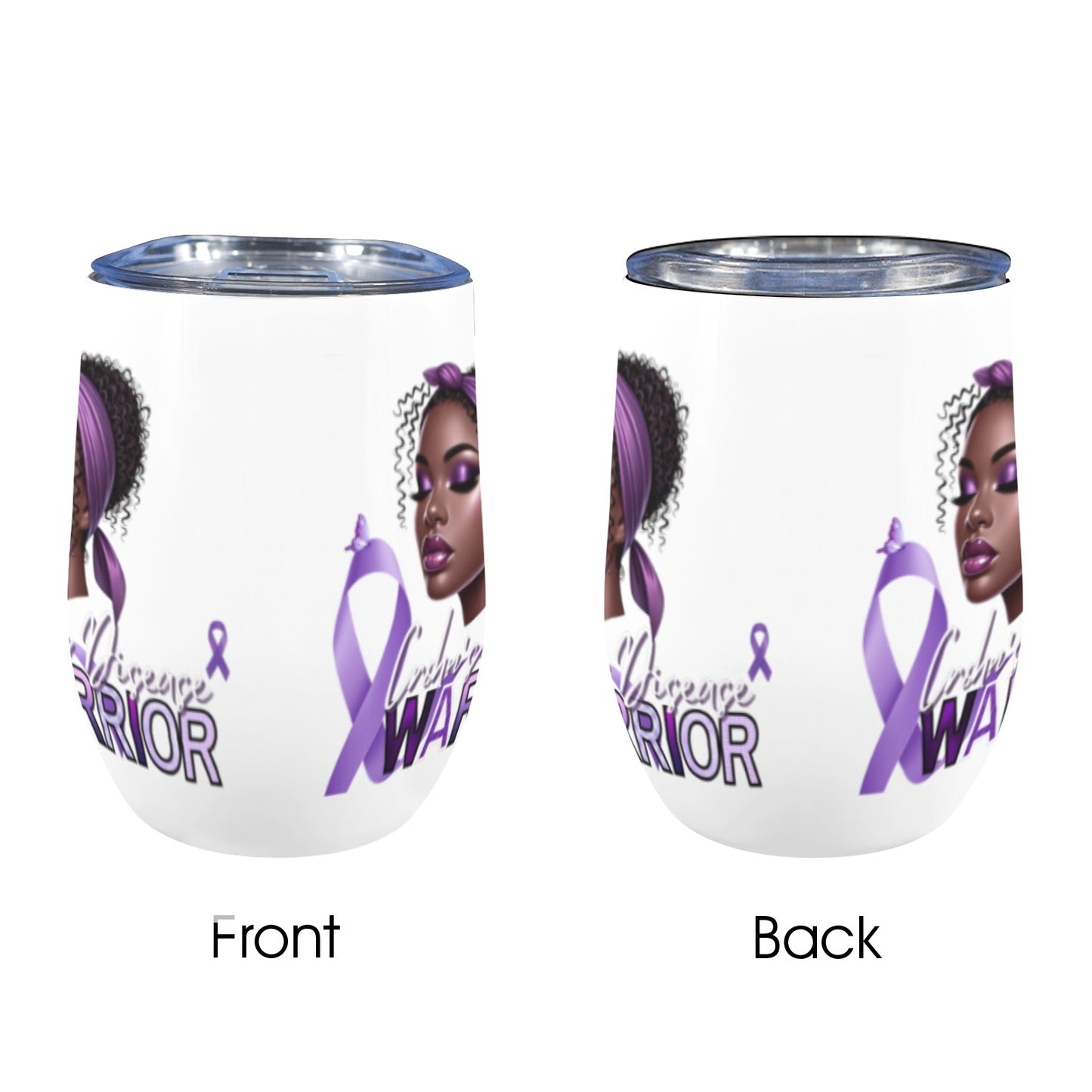 Awareness Month Wine Tumblers Series 4