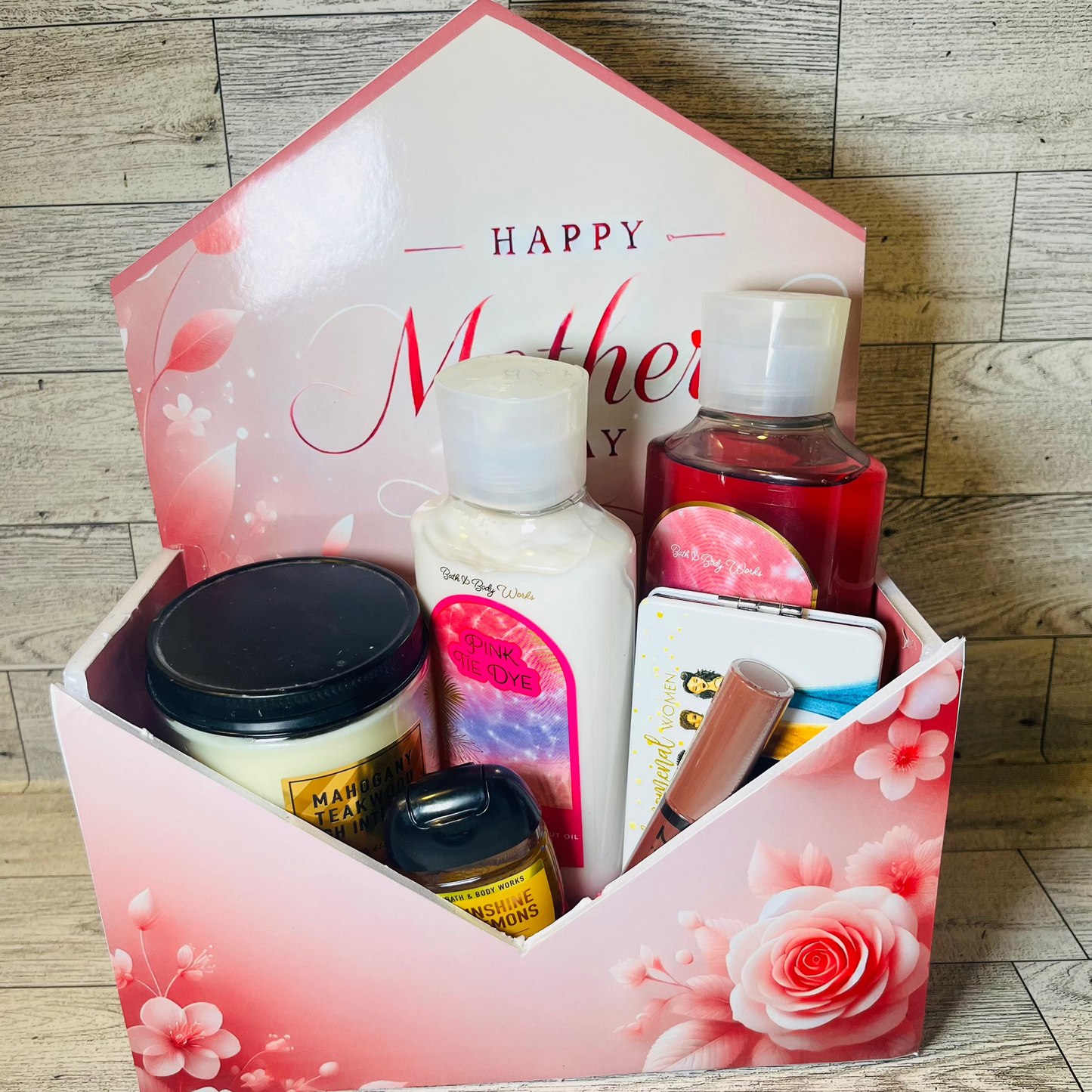 Custom Mother’s Day Envelope Gift Basket – Filled or Unfilled