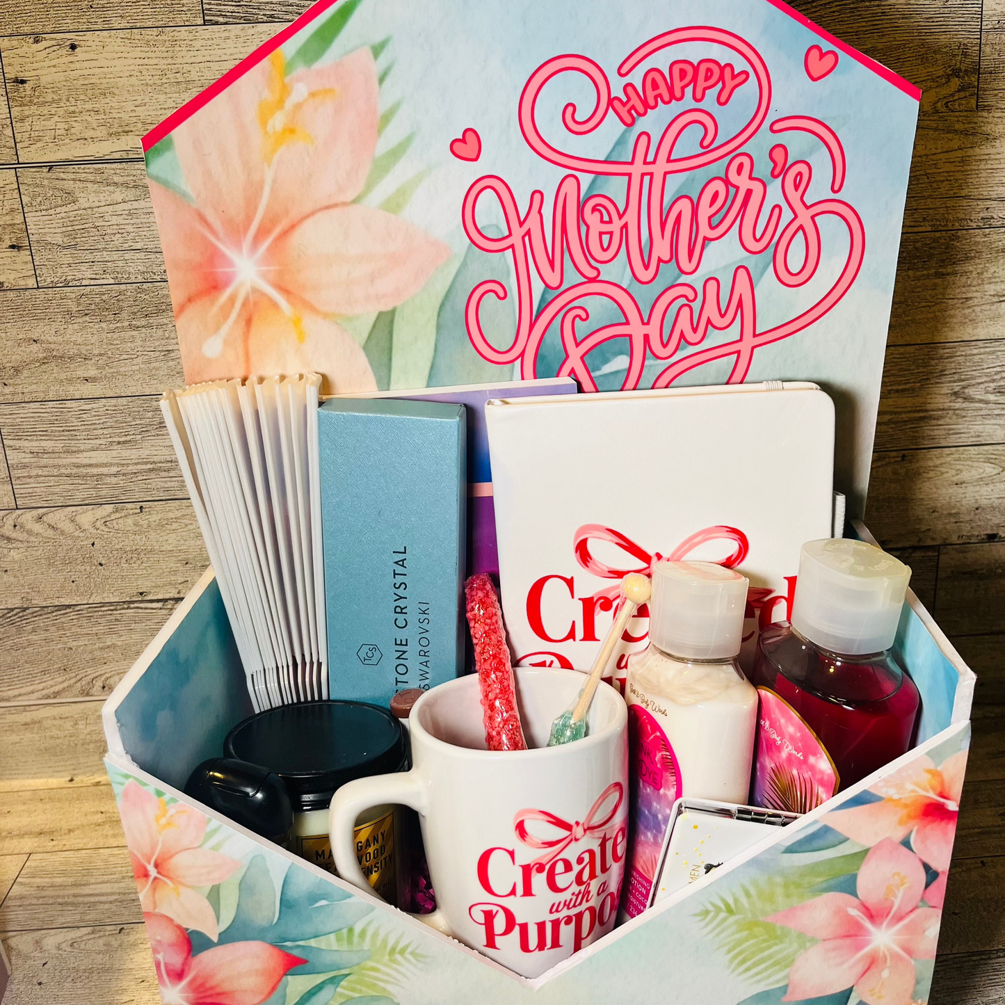 Custom Mother’s Day Envelope Gift Basket – Filled or Unfilled