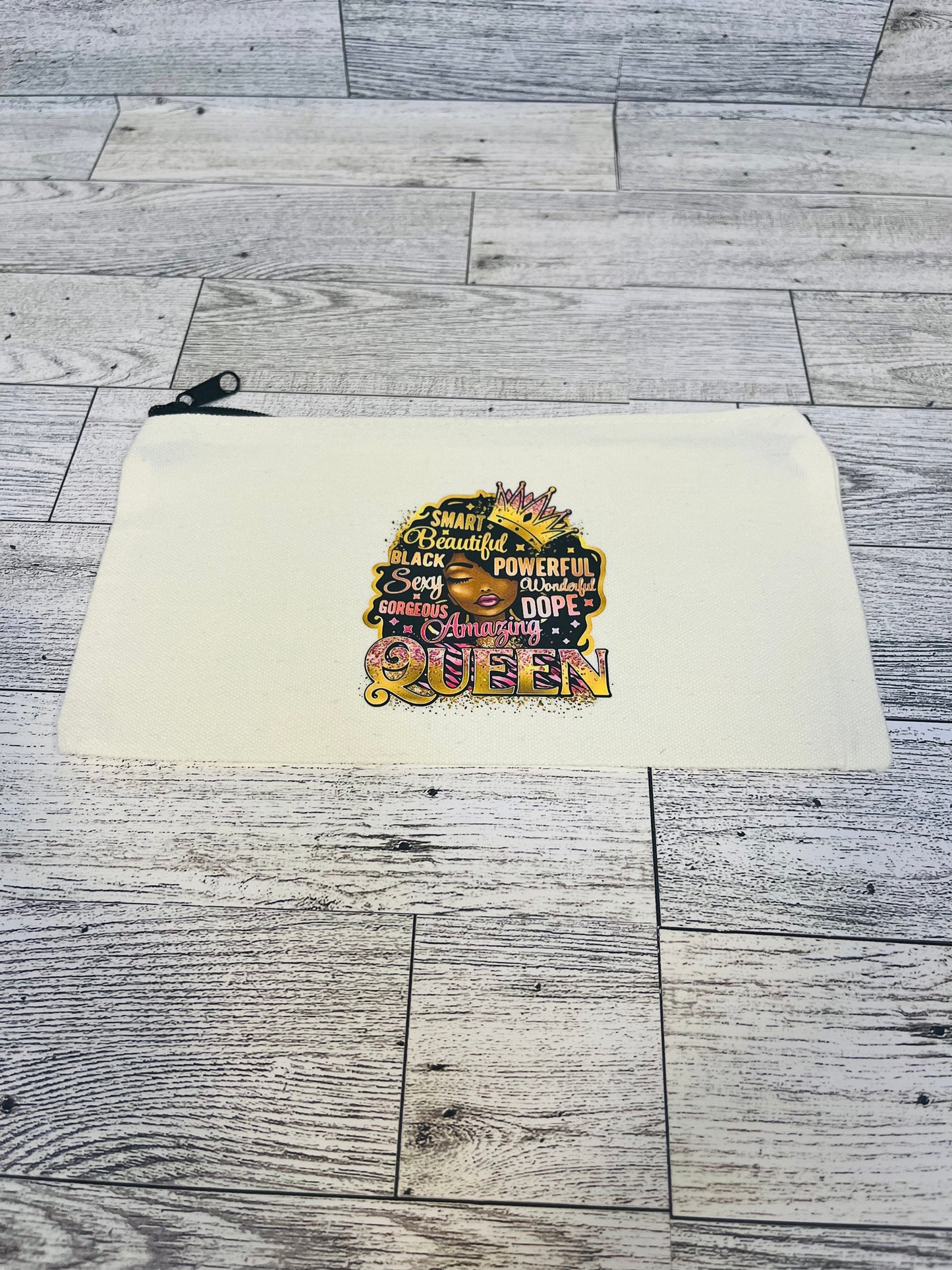 Amazing Queen Cosmetic Pouch