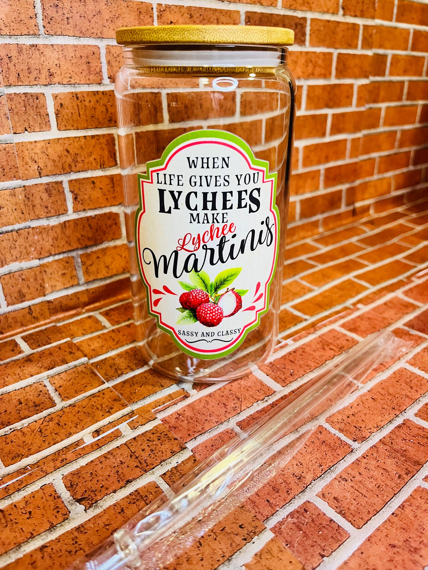 When life gives you…make 16 oz glass cups