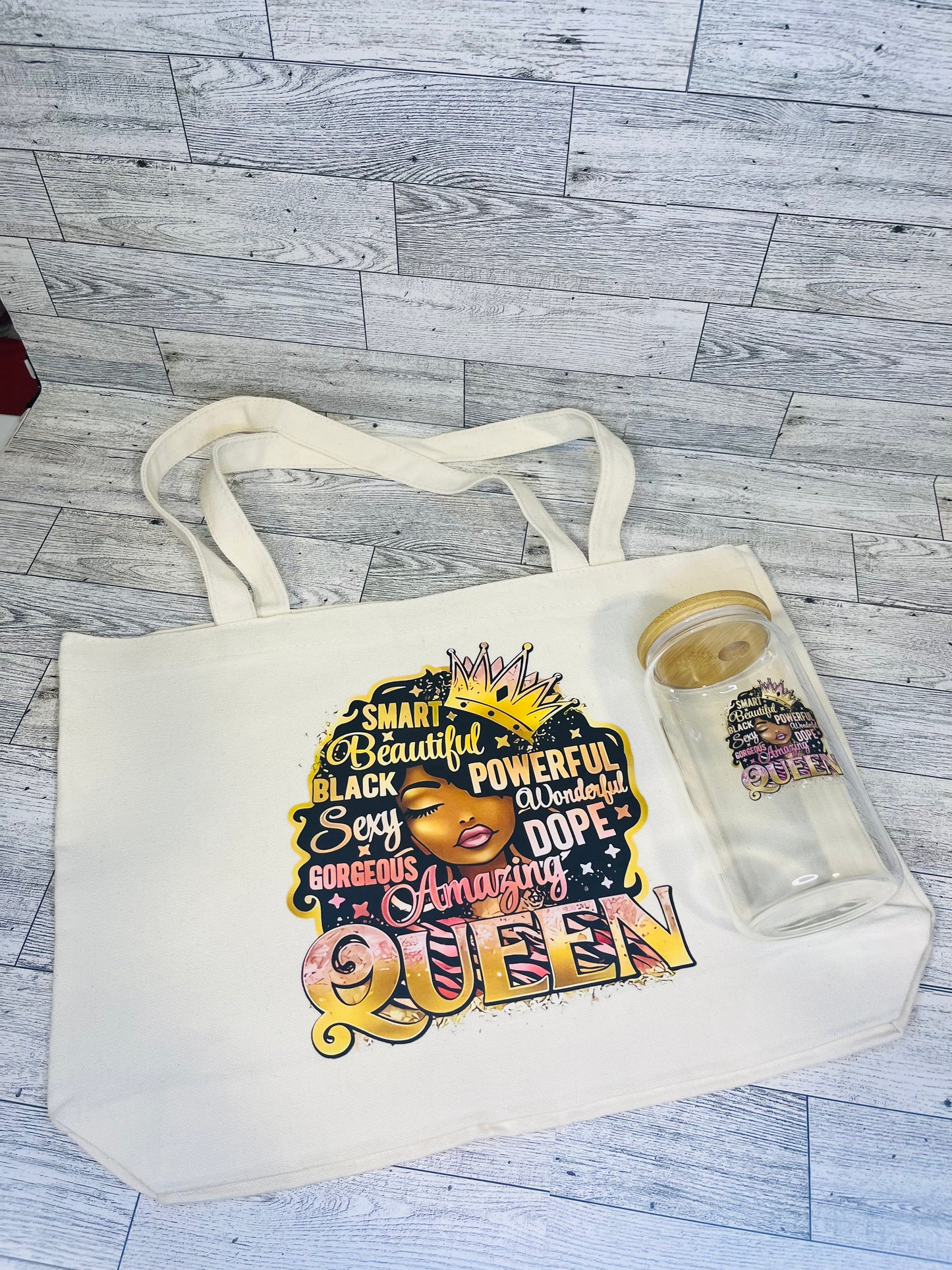 Amazing Queen Canvas Bag