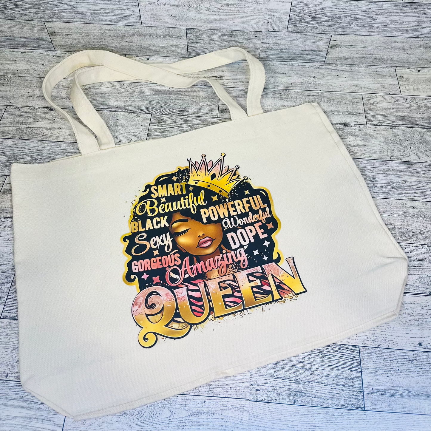 Amazing Queen Canvas Bag