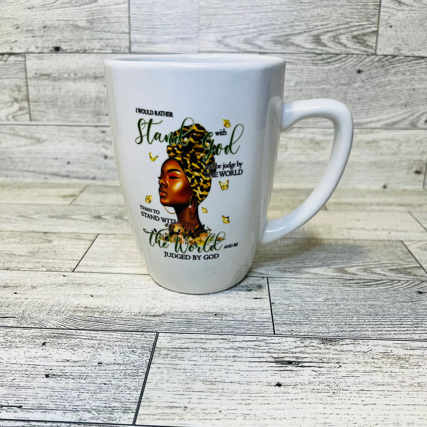 Stand with God 12 oz coffee mug