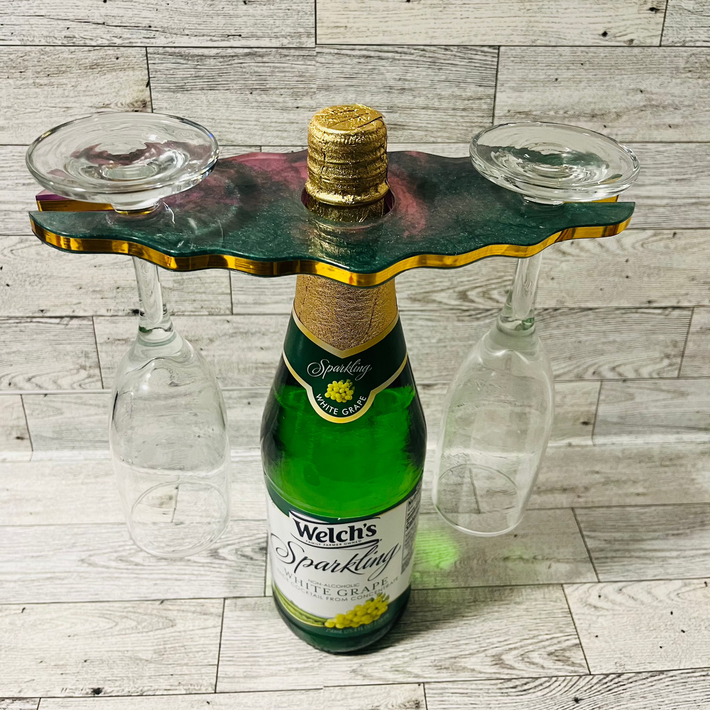 Wine holder and coaster set