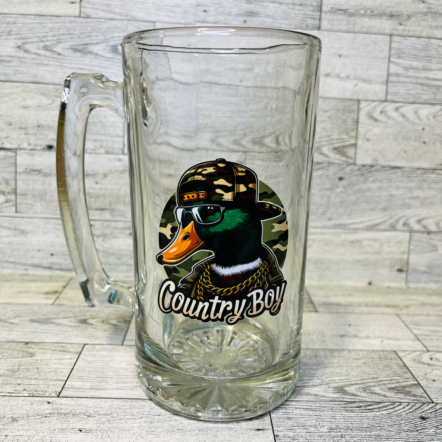 Country boy 26.5oz beer mug