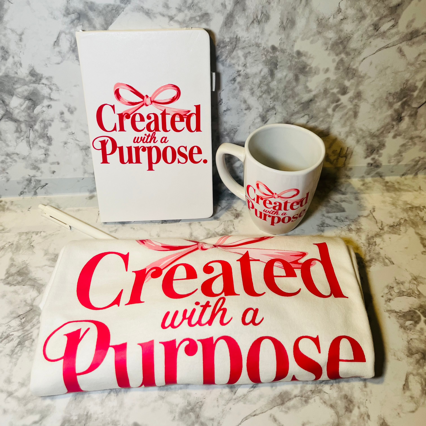 Created with a Purpose short sleeve T shirt