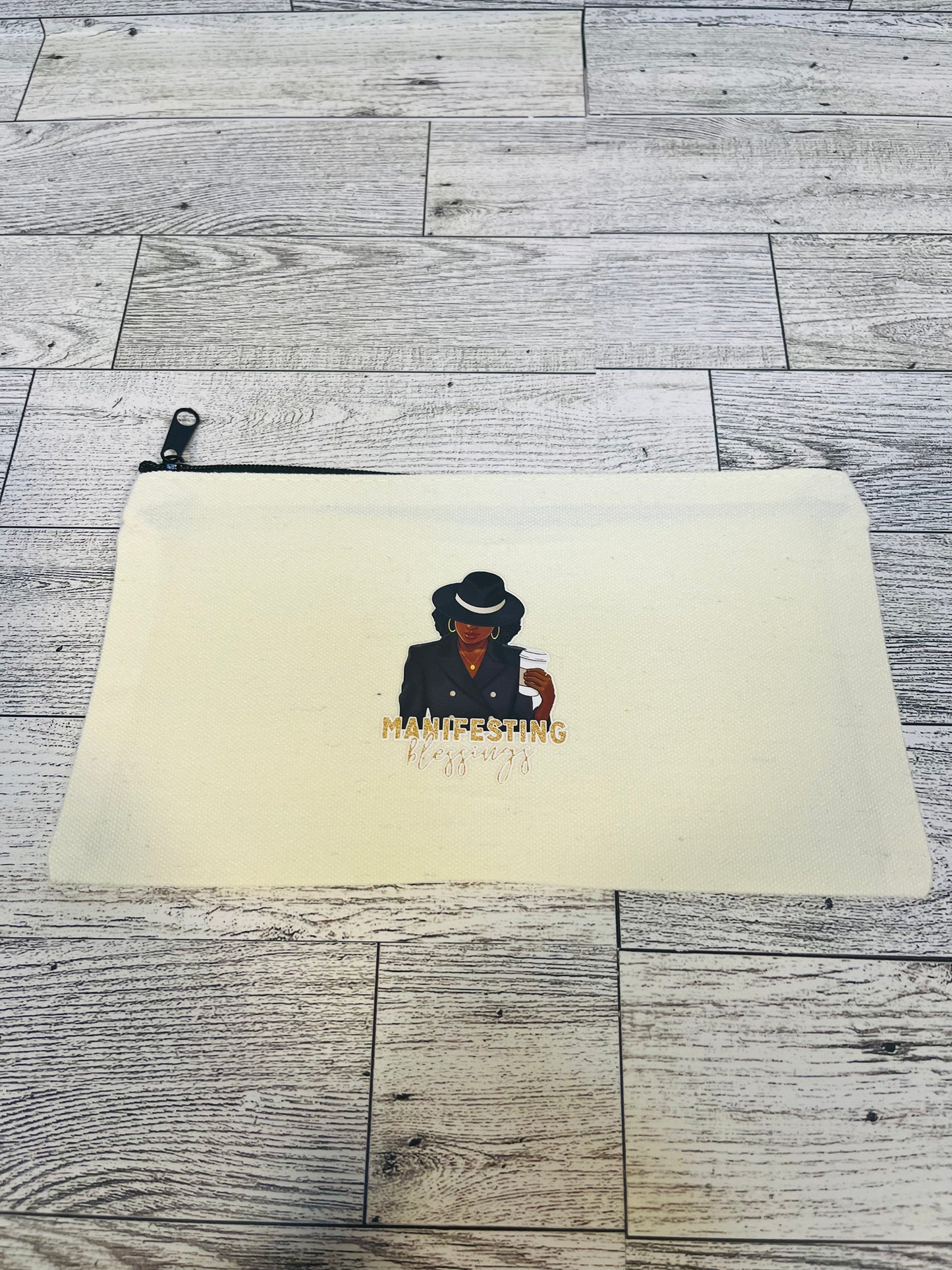 Manifesting Blessings Cosmetic Pouch
