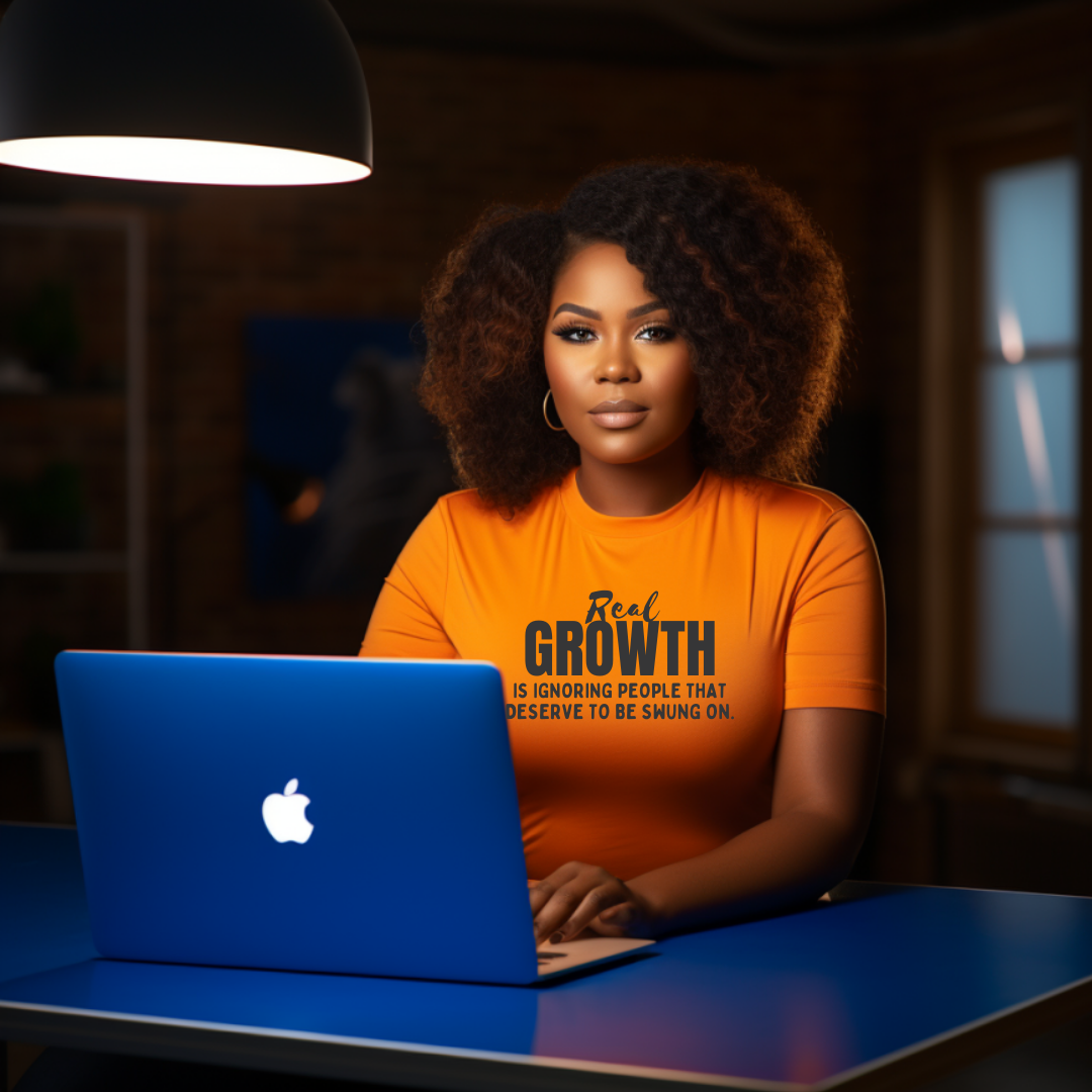 Real Growth t shirt