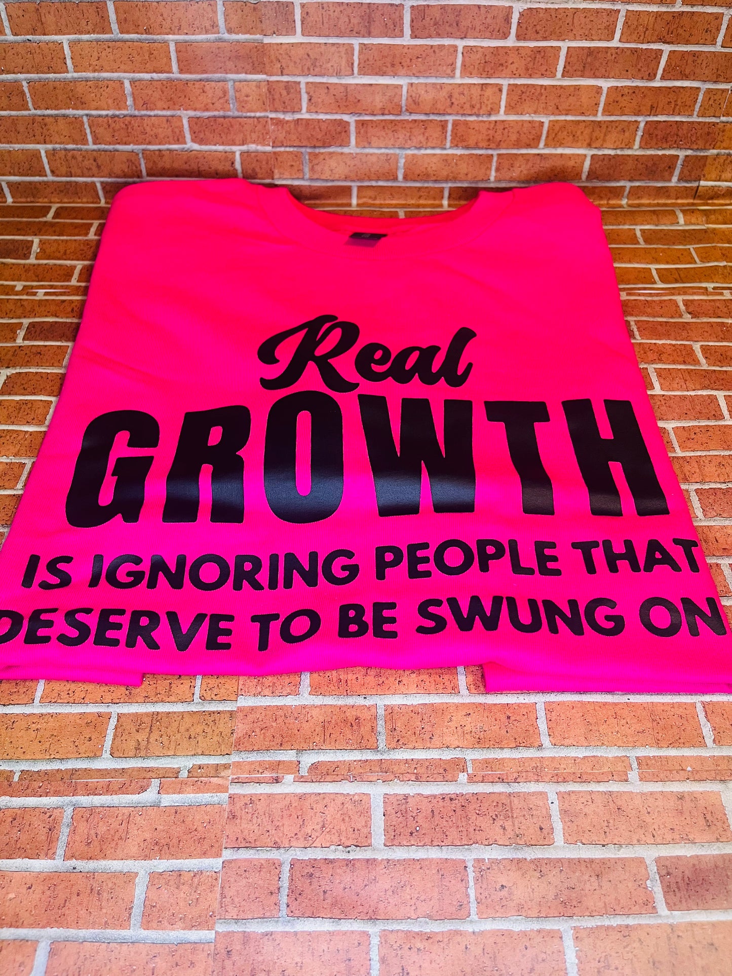 Real Growth t shirt