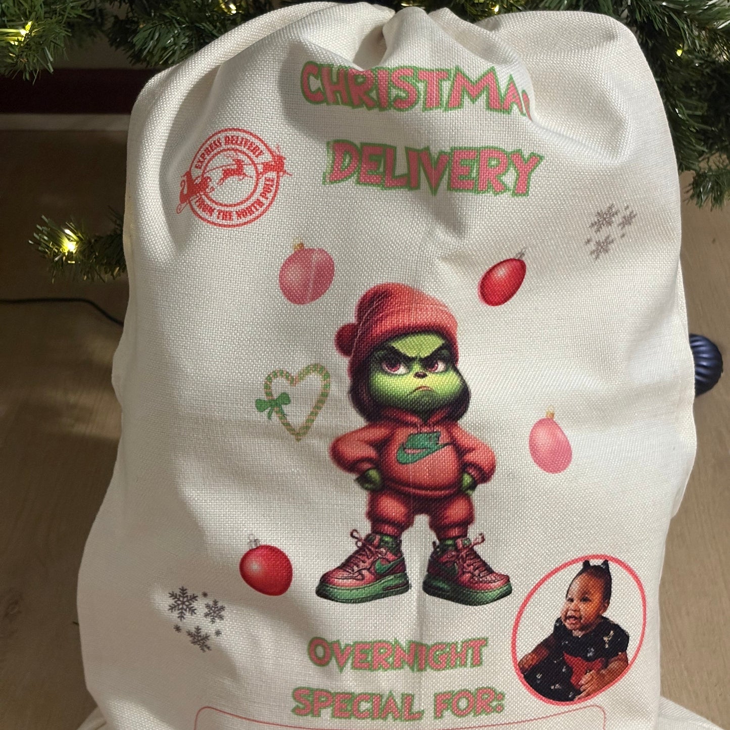 Custom Santa Sacks – Personalized Christmas Gift Bag