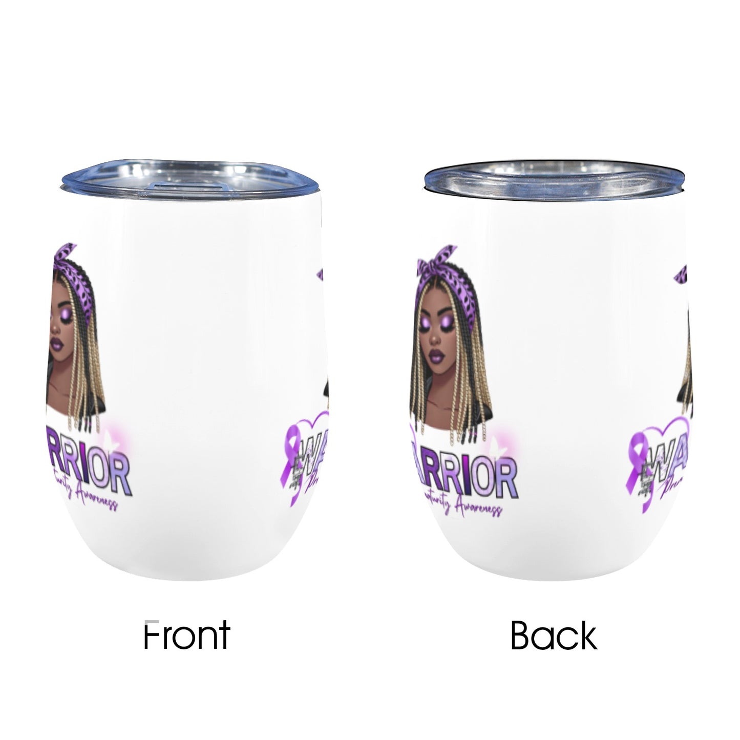 Awareness Month Wine Tumblers Series 2