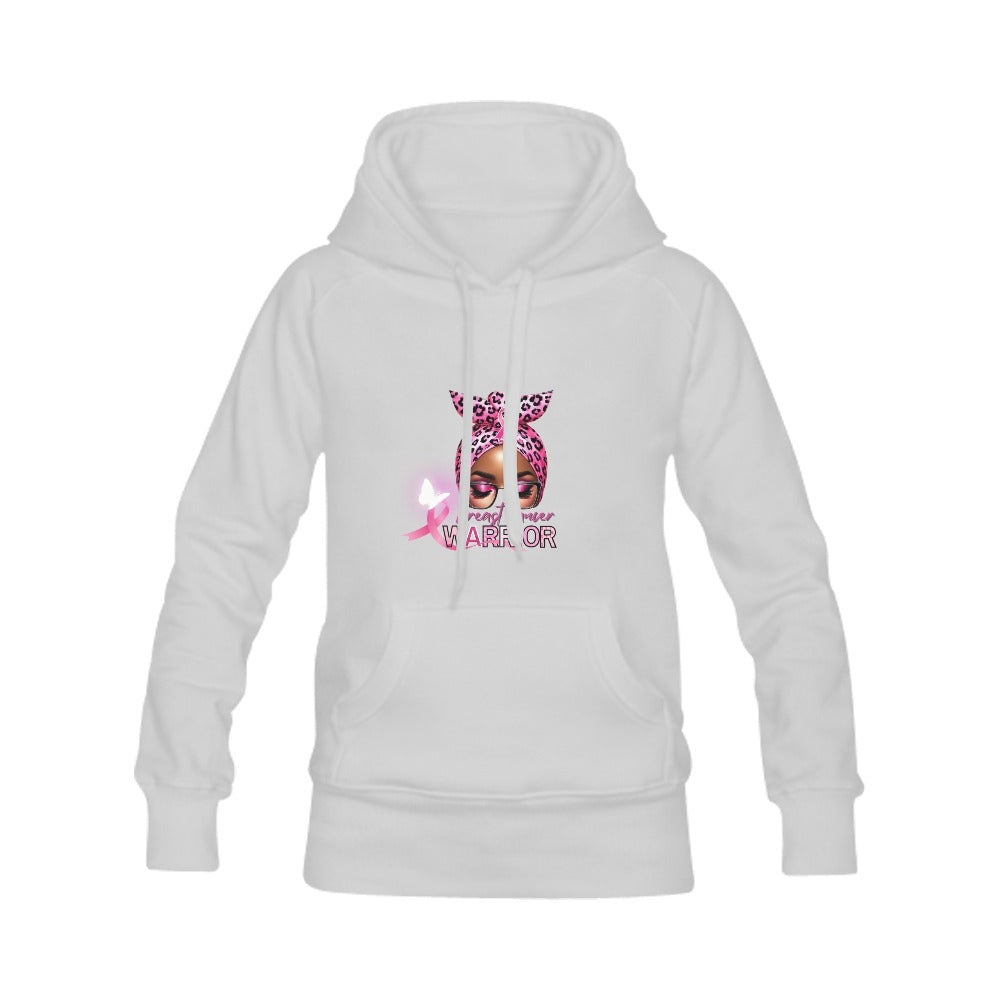 Breast Cancer Awareness Women's Classic Hoodie- Grey
