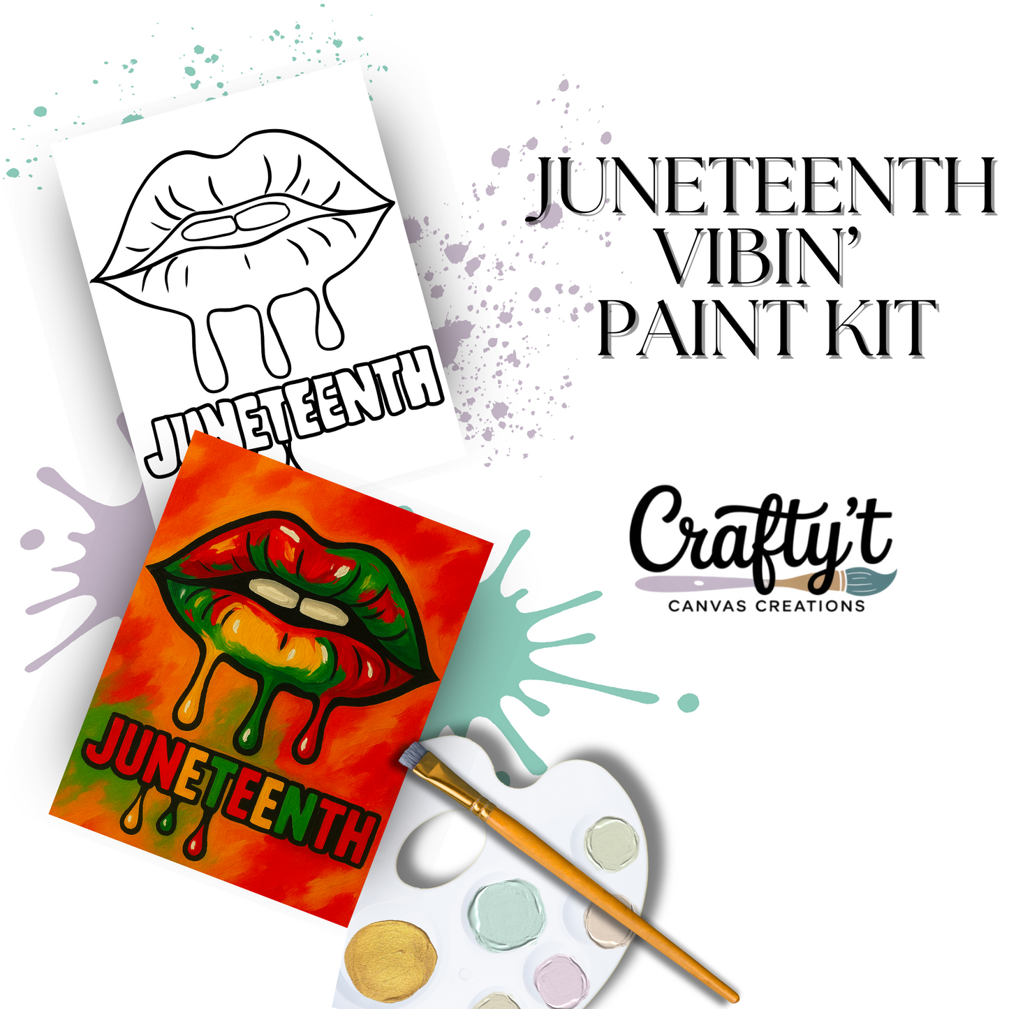 Juneteenth Paint Kits
