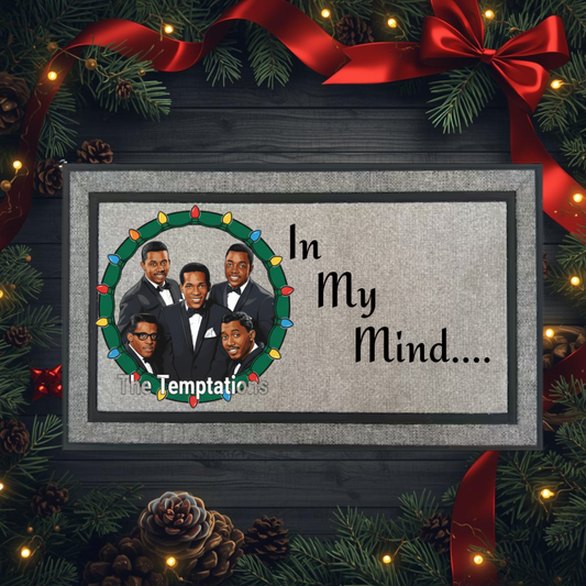 Custom Christmas Doormat – Personalized Holiday Welcome Mat