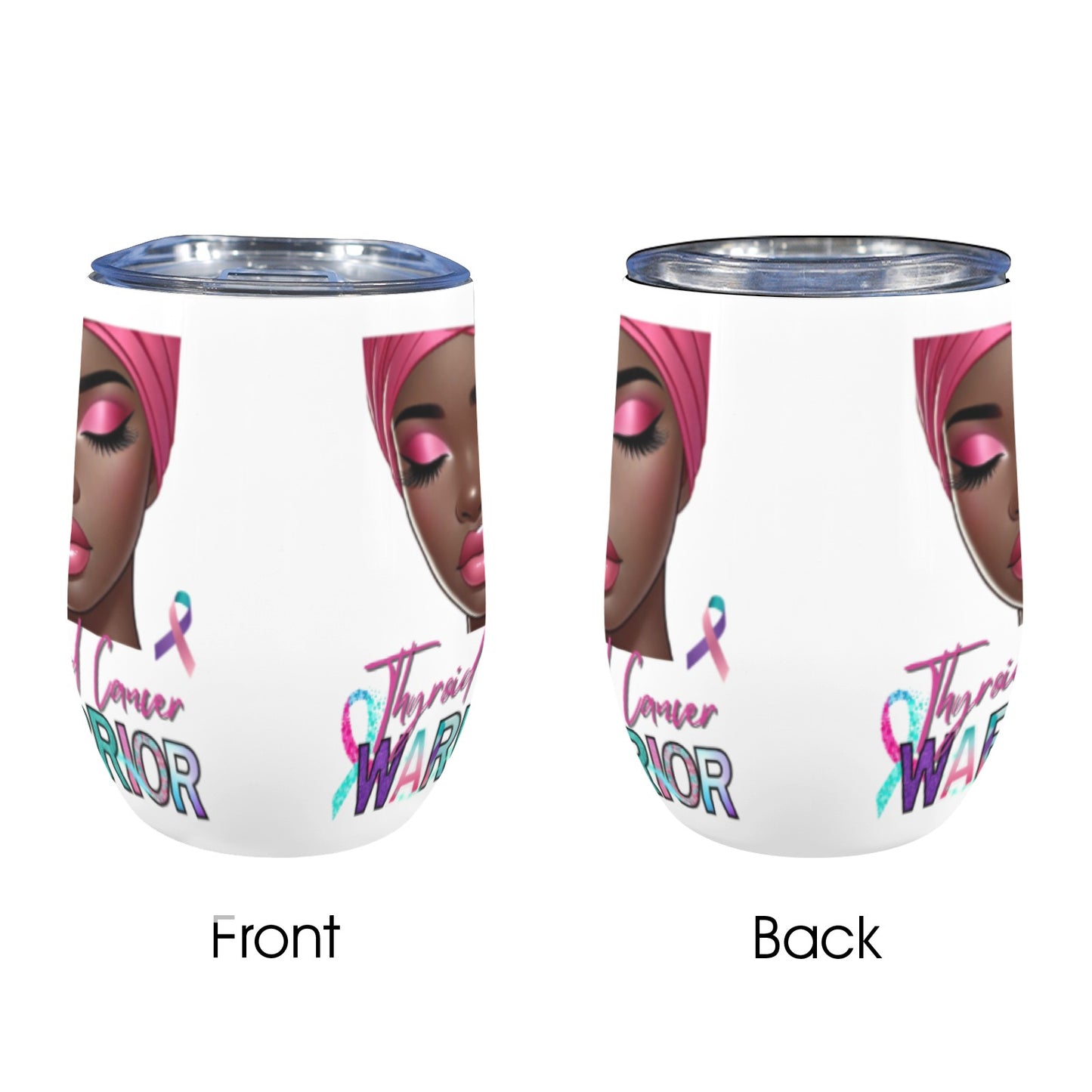 Awareness Month Wine Tumblers Series3