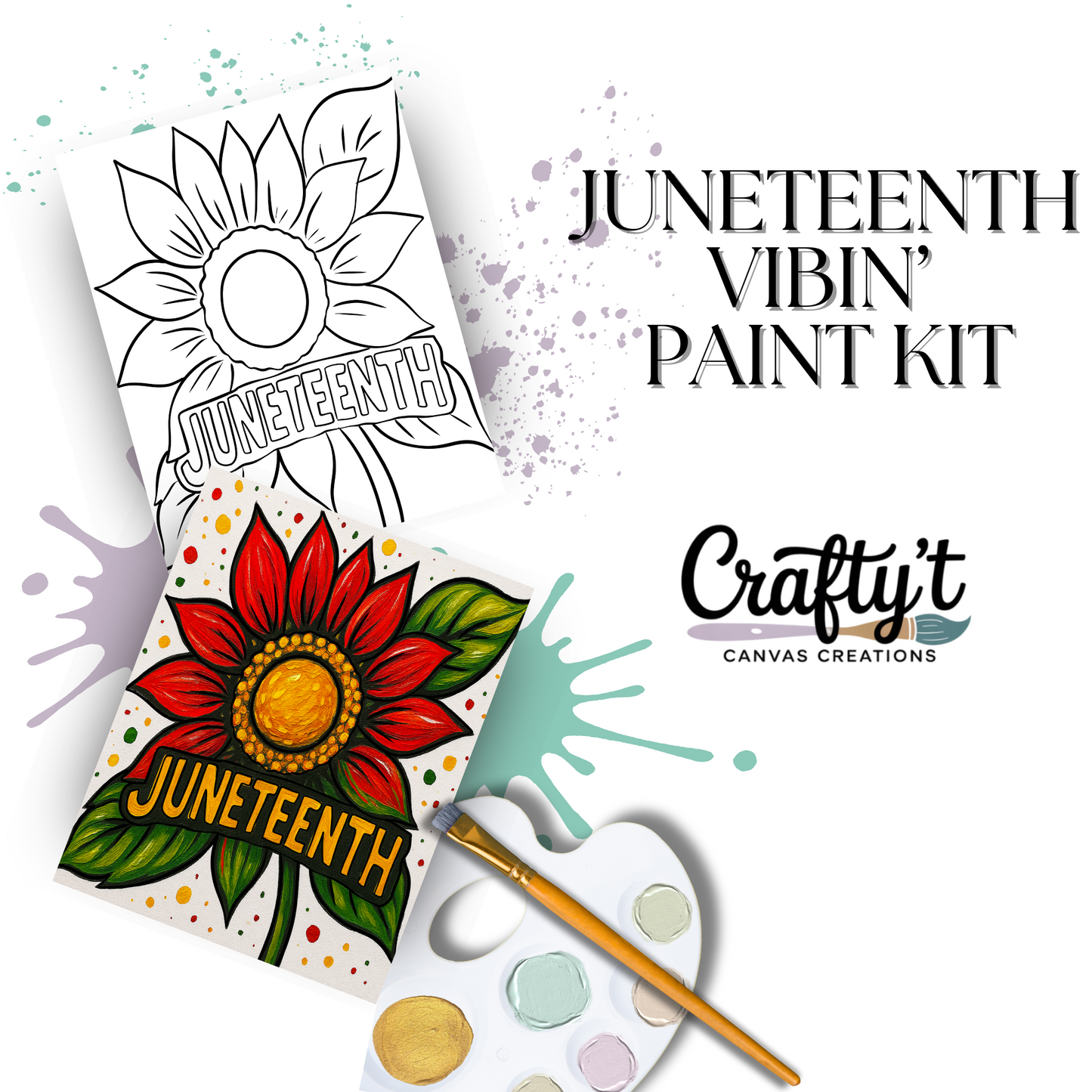 Juneteenth Paint Kits