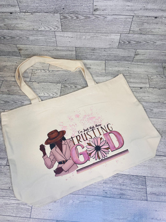 Trusting God Canvas Bag