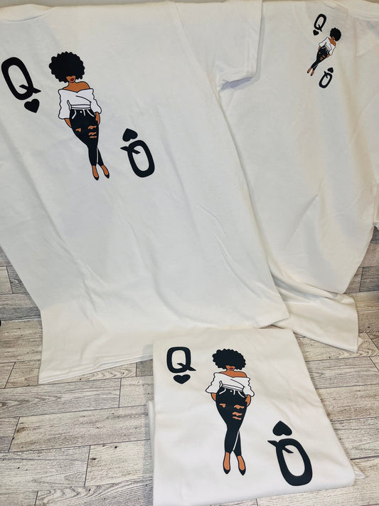 Queen of Hearts Tee