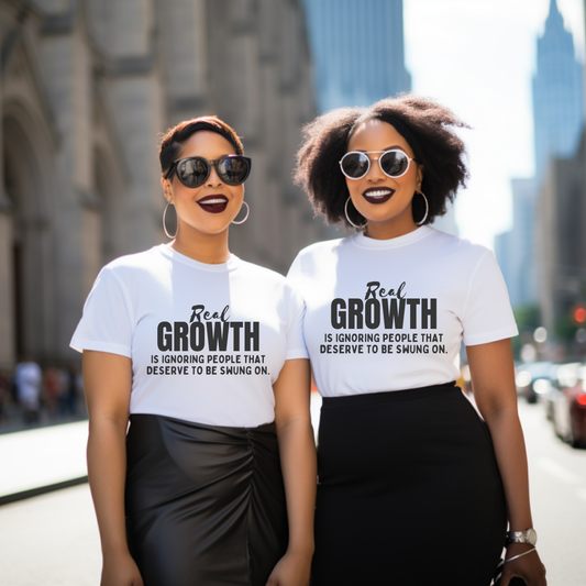 Real Growth t shirt