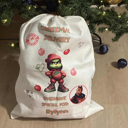 Custom Santa Sacks – Personalized Christmas Gift Bag