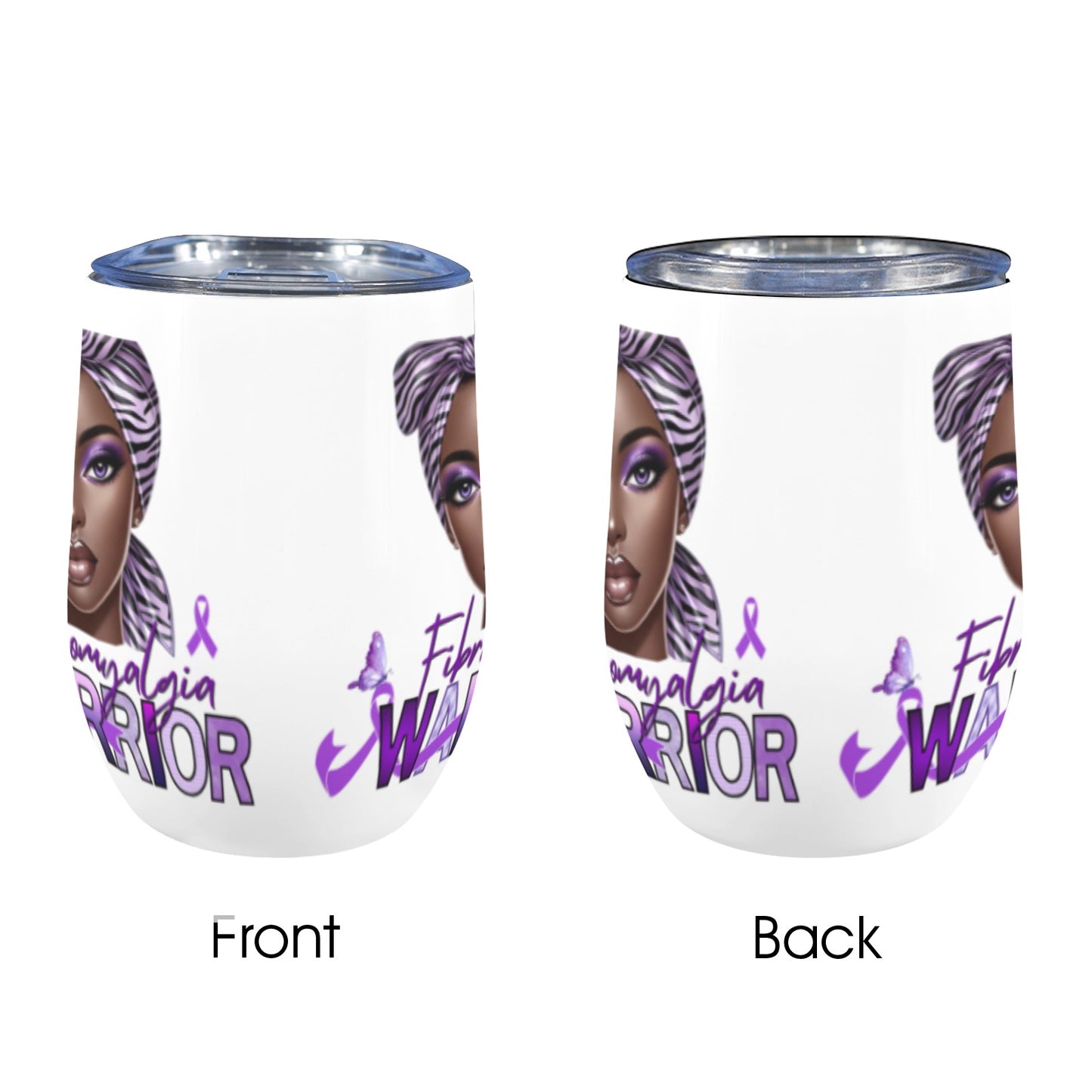 Awareness Month Wine Tumblers Series3