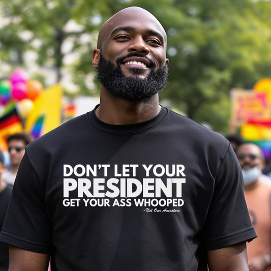 Whooped black T-shirt
